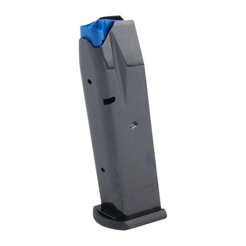 CZ 75B 9MM Magazines by MEC-GAR offer durability with certified carbon steel, TIG welded seams, and a 10-round capacity, perfect for reliable performance.