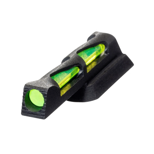 HIVIZ CZ LITEWAVE sights offer enhanced durability and light-gathering with interchangeable LitePipes in red, green, and white for optimal visibility.