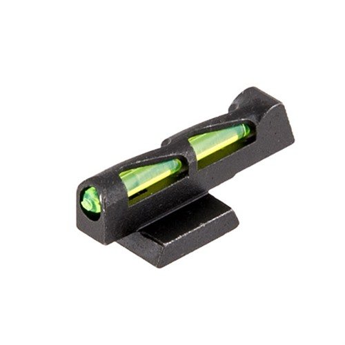 HIVIZ LITEWAVE Front Sight offers enhanced durability and light-gathering capability with its unique design, plus interchangeable LitePipes in red, green, and white.