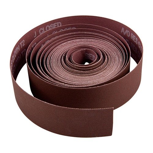 Norton E-Z Flex Metalite Cloth Roll offers durable aluminum oxide for efficient rust removal, deburring, and polishing with long use-life and flexible backing.