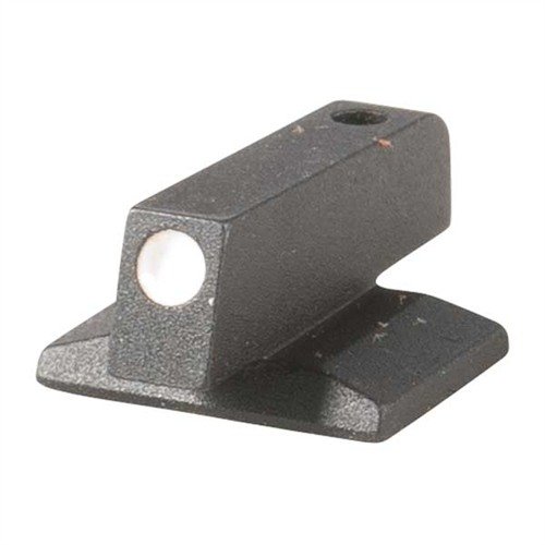 CNC machined steel dovetail front sight with a .075