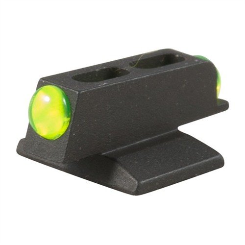 Novak Mega Dot Fiber Optic Front Sight offers superior light gathering, snag-free design, and fast daytime visibility, perfect for concealed carry.