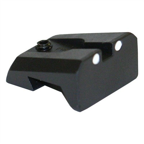 Získejte rychlejší a přesnější zaměřování s rear sights Novak 1911, které mají široký notch pro lepší viditelnost a ochranu proti oslnění.