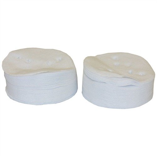 Otis Cleaning Patches offer versatile cleaning for all firearms, made from 100% cotton, reusable up to 6 times, and include a slotted tip for 360-degree cleaning.
