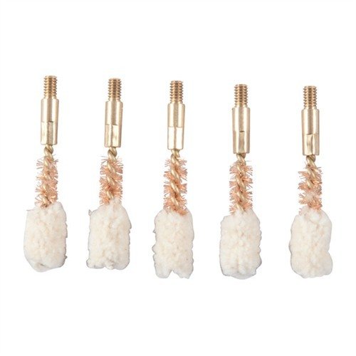 IDT Bore Brush combines deep-scrubbing bronze bristles and a cotton mop for fast, effective bore cleaning without scratching your gun's rifling.