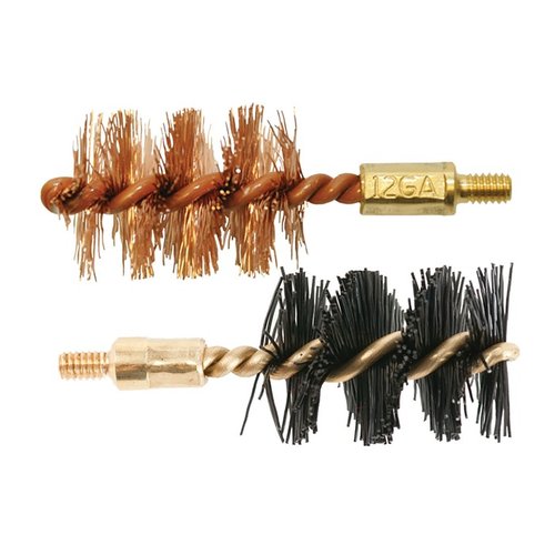 Otis 12 Gauge Bore Brush 2PK offers superior cleaning with Tufcor® wire, twice the fill, and caliber-specific design for precision and durability.