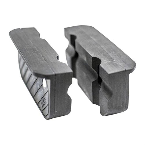 Otis AK Soft Jaws protect your firearm in vises, are made of non-slip rubber, resist oils, and fit AKM pattern rifles securely without marring metal.