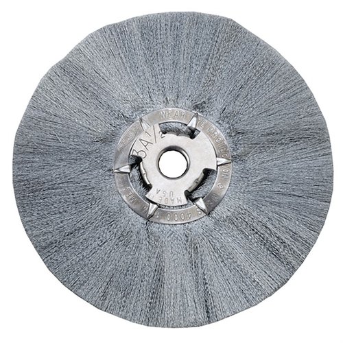 RIEHL Matte & Carding Wheels offer a soft wiping action for rust removal and hot water bluing, ensuring precision without cross-contamination of metals.