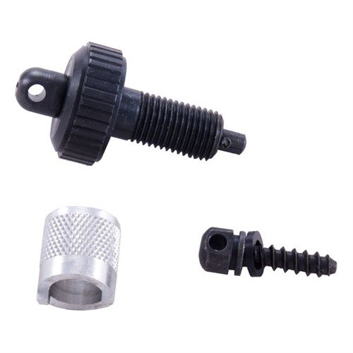 Easily convert your Remington or Mossberg shotgun for a sling with this durable machined steel cap featuring a 360° swivel stud and hassle-free installation.