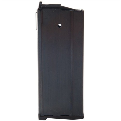 RUGER MINI-14 MAGAZINE 6.8 SPC 20RD features a durable carbon steel body, reliable feeding with a self-lubricating follower, and easy cleaning with a removable base plate.