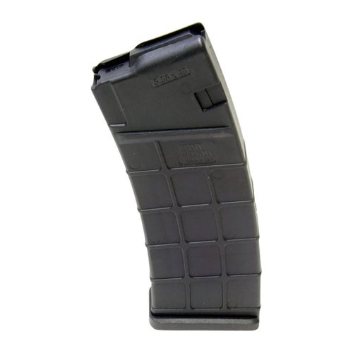 H&K 93 polymer magazine holds 30 rounds of 5.56 NATO/.223 Rem, made from durable DuPont Zytel polymer, featuring a reliable spring and follower.