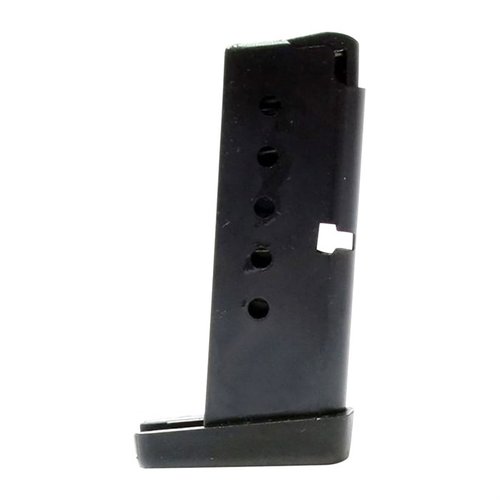 Taurus TCP Steel Magazines offer durable, heat-treated carbon steel construction with a black-oxide finish, perfect for training and concealed carry with 6 or 10-round capacity.