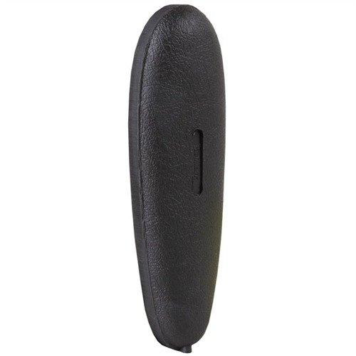 Elegant OLD ENGLISH RECOIL PADS by PACHMAYR feature smooth sides, rounded edges, and a solid black base, perfect for enhancing fine guns.