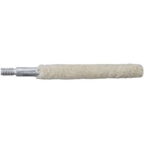 HOPPES Handgun & Shotgun Cotton Cleaning Swabs are soft, absorbent, and designed with 8-32 and 5⁄16