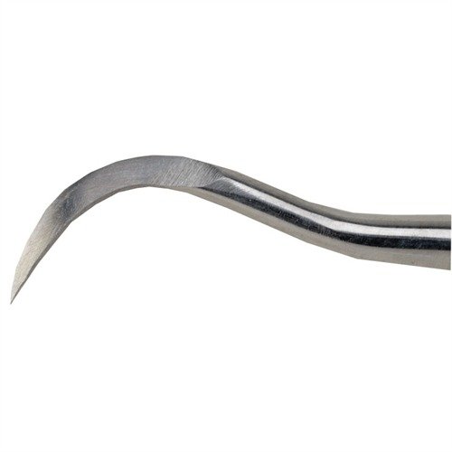 STAINLESS STEEL S-4 SCALER is a strong, double-ended tool, 7