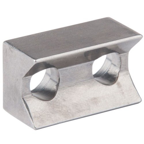 Power Custom RUGER 10/22 Competition V-Block is CNC machined from 416 stainless steel, reducing barrel drop and ensuring a tight fit for enhanced accuracy.