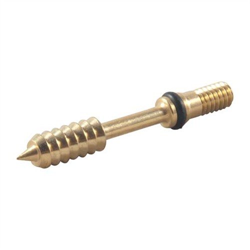 PRO JAGS .243/.257 Caliber Pro Jag features a rubber O-Ring to prevent muzzle damage, with a brass jag for efficient patch swabbing on standard cleaning rods.