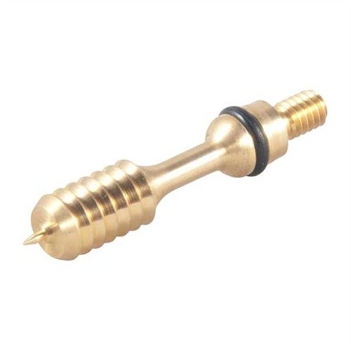 PRO JAGS .30 Caliber Jag features a rubber O-Ring to prevent muzzle damage and a brass design for efficient patch holding during cleaning.