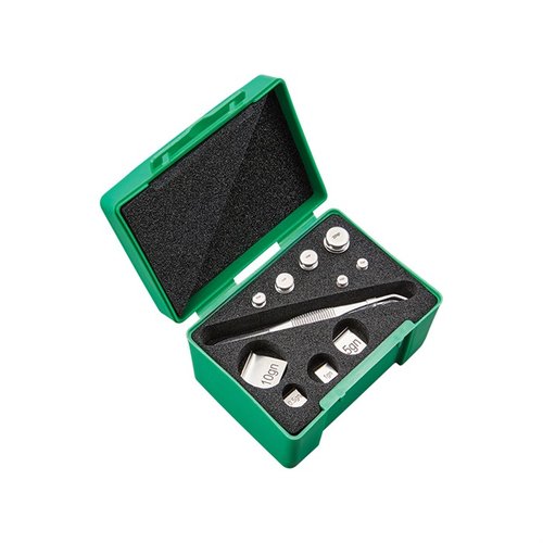 RCBS Deluxe Scale Check Weight Set ensures accurate scale measurements for handloaders, featuring a variety of weights for precise powder charge verification.