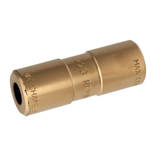 RCBS Rifle Chamber/Cartridge Gauge ensures your reloads meet specs by checking case length and diameter; easy-to-read engravings confirm caliber size.