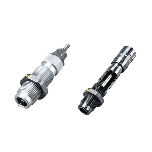 RCBS MatchMaster die set offers precision with full length sizing, titanium nitride expander, micrometer adjustable seater, and user-friendly bullet loading window.