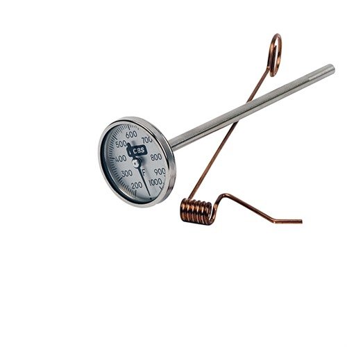 RCBS Lead Thermometer ensures accurate pouring with a 1000°F range, large glass-covered face, and a 6