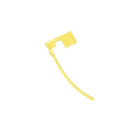 Bright yellow AR-15 Chamber Safety Flag ensures instant recognition of a safe weapon, withstands bolt slamming, and is DCM/NRA approved for competitions.