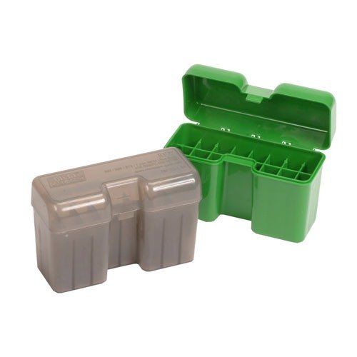 MTM CASE-GARD Flip Top Ammo Boxes are durable, waterproof, and feature a secure Snap-Lock latch, perfect for organizing and protecting your ammunition.