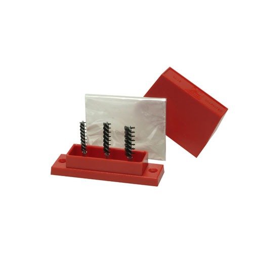 Forster Case Graphiter reduces expander ball friction, cleans and lubricates necks, and processes 2,000-3,000 cases with available mica refills.