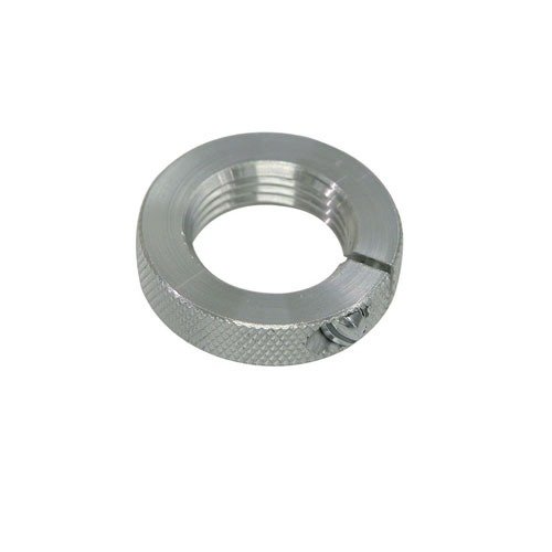 Forster's CROSS BOLT DIE LOCK RING ensures precise alignment and protects die threads, fitting all standard 7/8-14 dies with easy cross bolt adjustment.