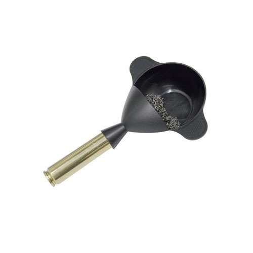 Lyman Powder Pal Funnel Pan is a versatile tool that serves as both a scale pan and a funnel, making it ideal for precise charge weighing.