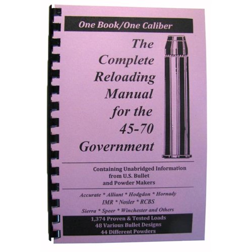 LOADBOOK-45-70 GOVERNMENT offers comprehensive reloading data, easy organization, and durability, making it ideal for both beginners and experienced reloaders.