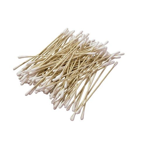Double headed cotton swabs with 6-inch wooden handles are perfect for cleaning hard to reach areas, applying solvents, and keeping your range bag organized.