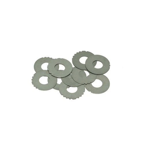 Sinclair Reloading Die Shim Kits allow quick, precise adjustments to dies, ensuring easy return to original settings with notched shims for easy identification.