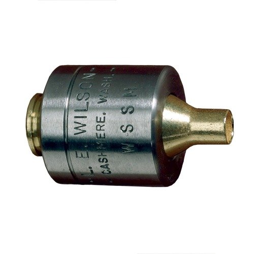 L.E. Wilson Rifle Case Holder ensures precision trimming, reaming, and deburring, supporting cases like a firearm chamber for ultimate accuracy and repeatability.