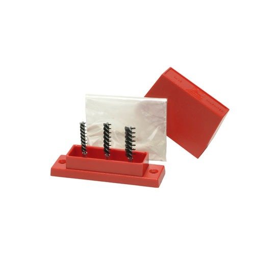 Forster Case Graphiter reduces expander ball friction, cleans and lubricates case necks, and minimizes stretching, processing up to 3,000 cases with included mica.