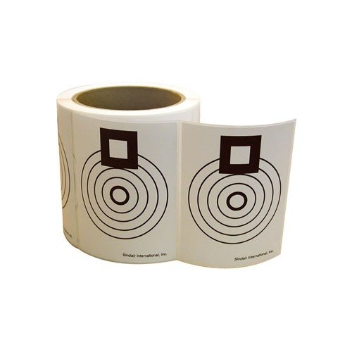 BENCHREST TARGETS ON A ROLL provide 250 sticky, easily removable targets for 100 yard matches, saving space in your gear box and ensuring you're always ready at the range.