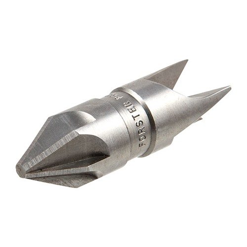 Forster Inside-Outside Deburring Tool efficiently removes burrs and chamfers case mouths from .17 to .45 caliber, ensuring precise bullet seating and improved accuracy.