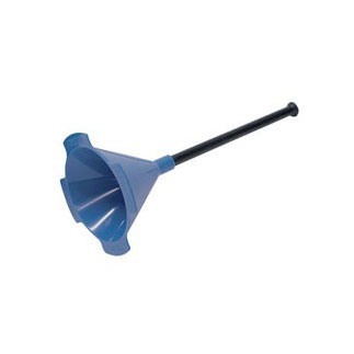 Forster powder funnel features a 5.25