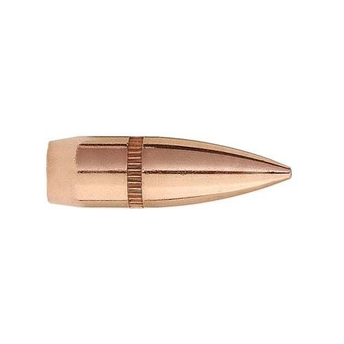 Sierra Bullets GAMEKING 22 Caliber 55gr FMJ offers precision for AR-15 and M16, ideal for hunting varmints with minimal pelt damage, 100 bullets per box.