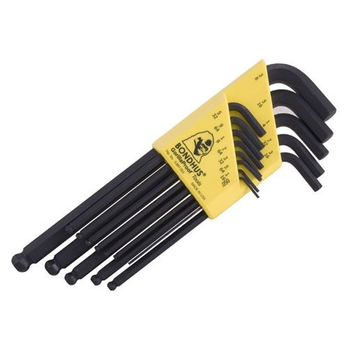 Bondhus BallDriver® Hex Key L-Wrench Sets offer durable, ball-end design for 25° angled access, perfect for precise firearm maintenance in tight spaces.