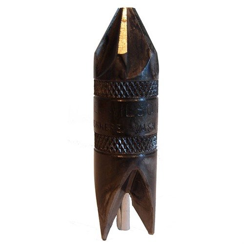 .17 to .45 Cal Chamfer & Deburring Tool from L.E. Wilson ensures smooth case mouths for precise ammo, fitting both Rifle and Handgun, compatible with power tools.