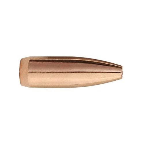 Sierra GameKing 22 Caliber 55gr Hollow Point Boat Tail bullets offer rapid expansion, match-grade accuracy, and reliability for varmint shooting in rifles and handguns.