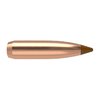 Nosler 6.5mm Ballistic Tip bullets feature a polymer tip for rapid expansion, a uniform jacket for energy transfer, and a boat tail design for long-range accuracy.