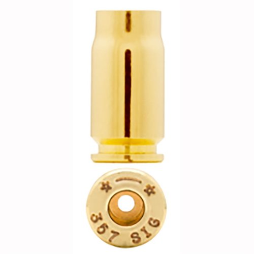 Starline 357 SIG Brass offers top-quality, precision-engineered straight wall brass in 100 count bags, trusted by elite handgun shooters for unmatched performance.