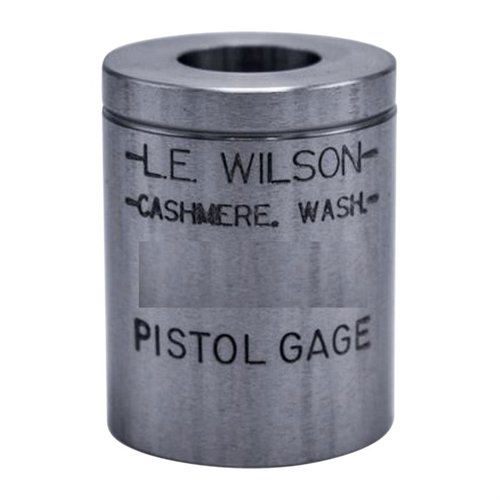 WILSON Pistol Max Case Gages ensure precise measurements of critical dimensions for 38 Special cases, preventing oversizing and enhancing your reloading accuracy.