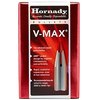 Hornady V-MAX 6MM bullets offer explosive expansion, ultra flat trajectories, and match grade accuracy, making them ideal for precision shooting.