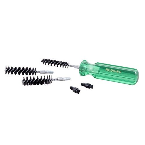 Redding's CASE PREPARATION KIT offers essential tools like primer pocket cleaners and case neck brushes for easy, effective cleaning of fired cases.