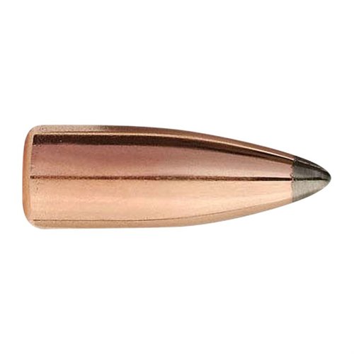 Pro-Hunter 30 Caliber bullets combine a flat base design with Sierra's accuracy, ensuring maximum expansion, weight retention, and deep penetration for one-shot performance.