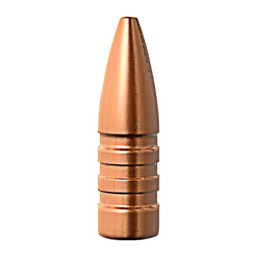 Lead-free, 100% copper bullets ensure extreme penetration and 100% weight retention, while precise grooves enhance velocity and accuracy for premium hunting.